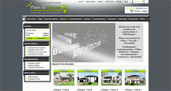 Desktop Screenshot of plans-de-maison-moderne.com